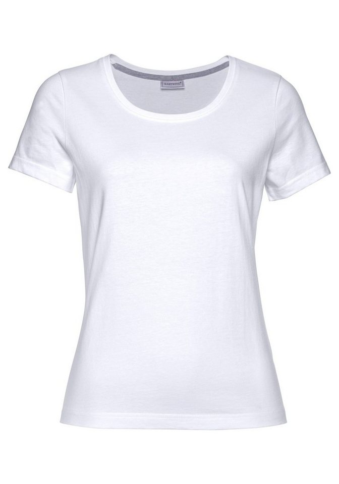 Eastwind T-Shirt (3er-Pack) Kurzarm, hüftlang, für die Freizeit, aus Baumwolle – Bild 5 von 5