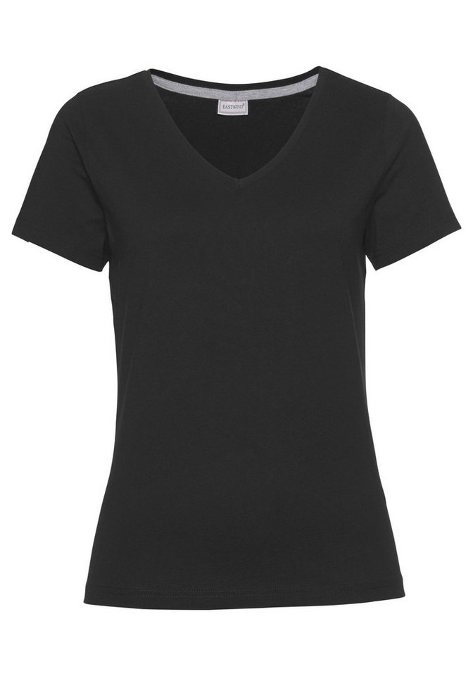 Eastwind T-Shirt (3er-Pack) Kurzarm, figurumspielend, aus Baumwolle, im 3er-Pack – Bild 5 von 5