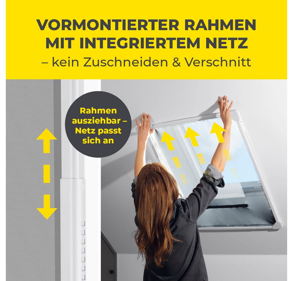 EASYmaxx Insektenschutz-Fensterrahmen, (2-St) – Bild 2 von 5