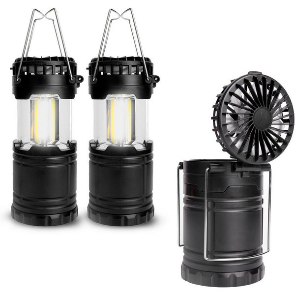 EAXUS LED Laterne CampLite Breeze, 2in1, COB LED, Pop-Up Design