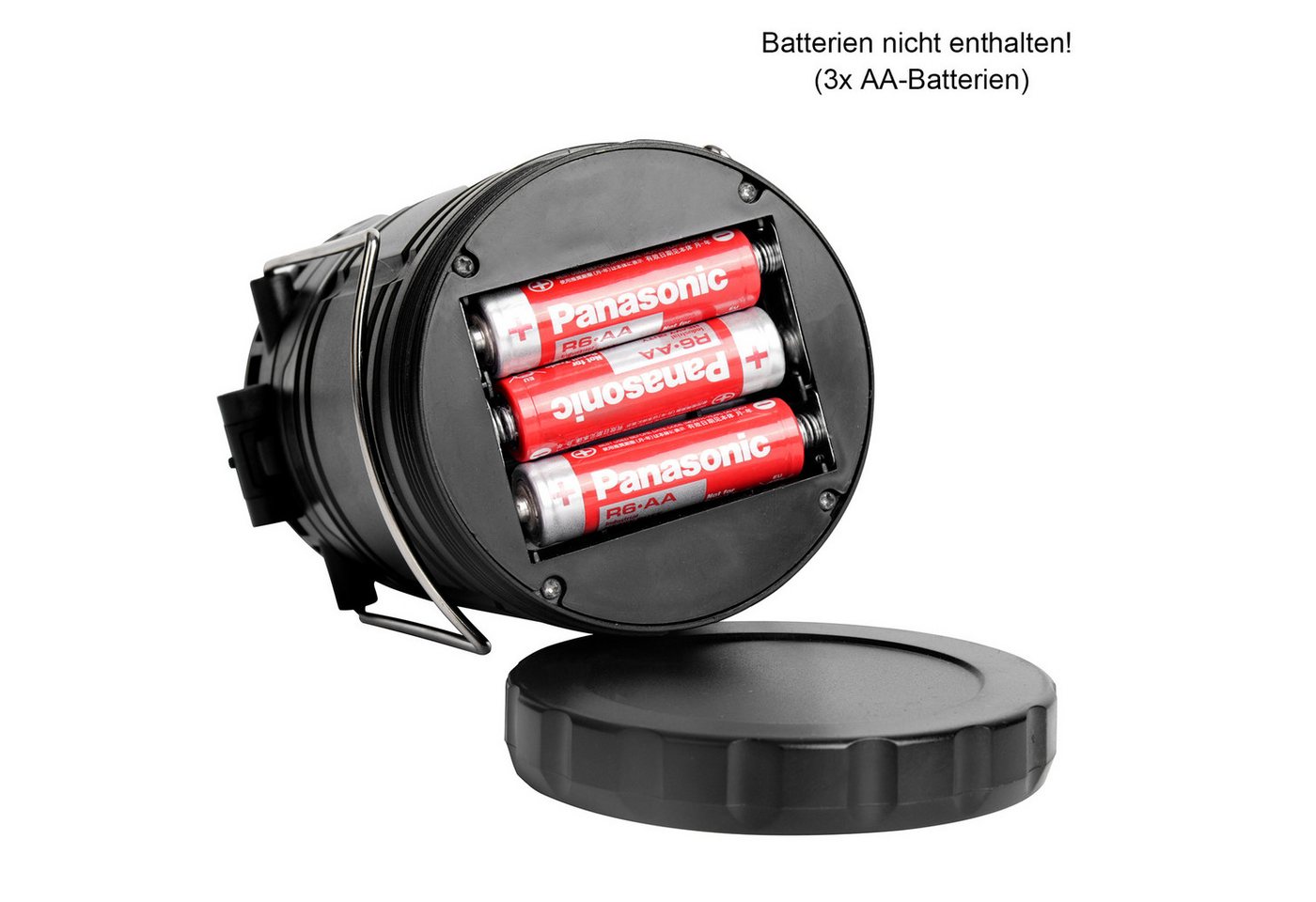 EAXUS LED Laterne CampLite Breeze, 2in1, COB LED, Pop-Up Design – Bild 4 von 5