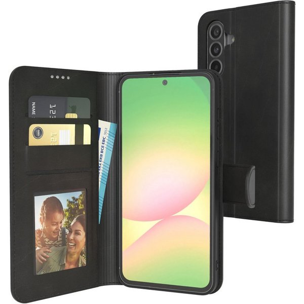 EAZY CASE Handyhülle Business Handytasche Samsung Galaxy A56 5G 6,7 Zoll, Schutzhülle mit Standfunktion zum Aufklappen aufstellbar Etui Schwarz