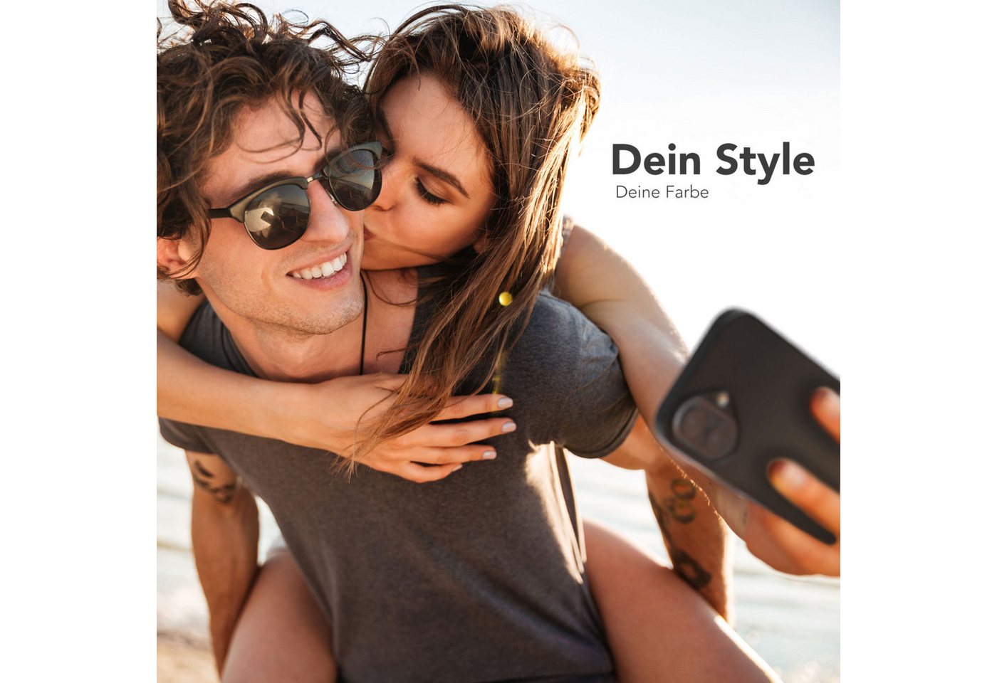 EAZY CASE Handyhülle Slimcover aus Silikon Solid Schwarz für Apple iPhone 17 Serie 6,3 Zoll, Hülle für Apple iPhone 17 Schwarzes Silikon Slim Case Solid Backcov – Bild 2 von 5