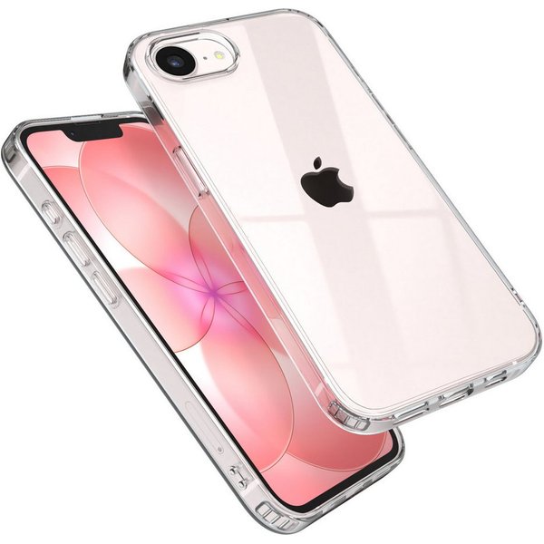 EAZY CASE Handyhülle TPU Hülle für Apple iPhone 17e 6,1 Zoll, Schutzhülle Kameraschutz Silikonhülle Transparent Handyhülle Slimcover