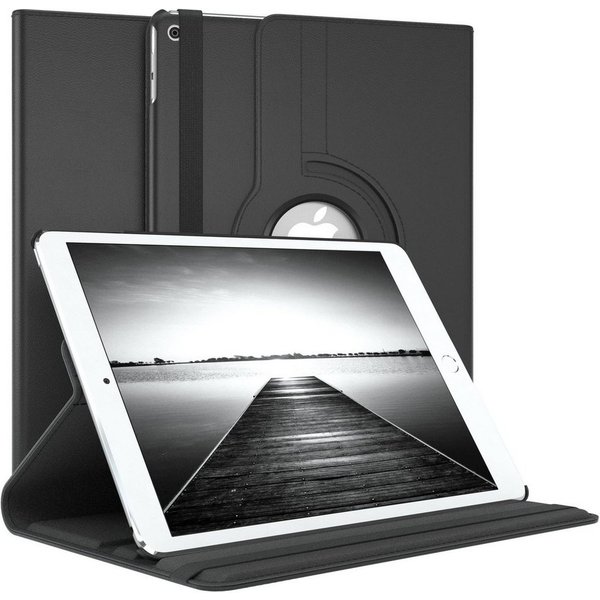 EAZY CASE Tablet-Hülle Rotation Case für Apple iPad Air 2 9,7 Zoll, Hülle 360° drehbar mit Standfunktion Etui Anti-Kratz Tasche Schwarz