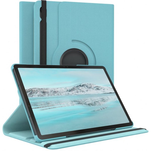 EAZY CASE Tablet-Hülle Rotation Case für Galaxy Tab S10 FE 10,9 Zoll, Schutzasche für Tablets Flipcase Hülle Kratzschutz Displayschutz Blau