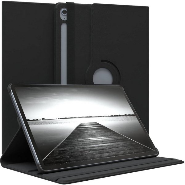 EAZY CASE Tablet-Hülle Rotation Case für Galaxy Tab S10 FE Plus 13,1 Zoll, Hülle 360° drehbar mit Standfunktion Etui Anti-Kratz Tasche Schwarz