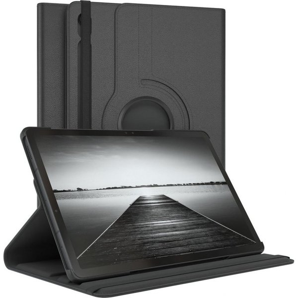 EAZY CASE Tablet-Hülle Rotationcase für Samsung Galaxy Tab S10 Lite 10,9 Zoll, Hülle 360° drehbar mit Standfunktion Etui Anti-Kratz Tasche Schwarz