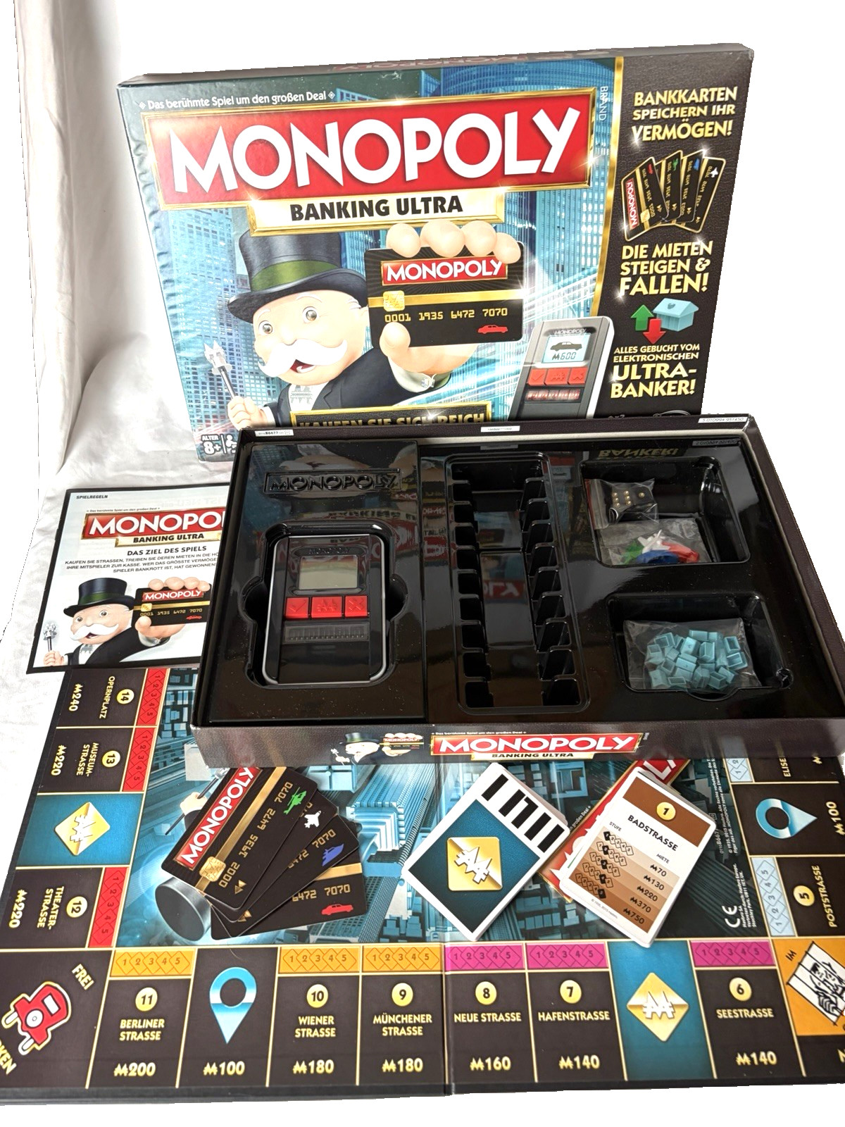 Monopoly Banking Ultra Elektronischer Banker 2015 Top Zustand Neuwertig