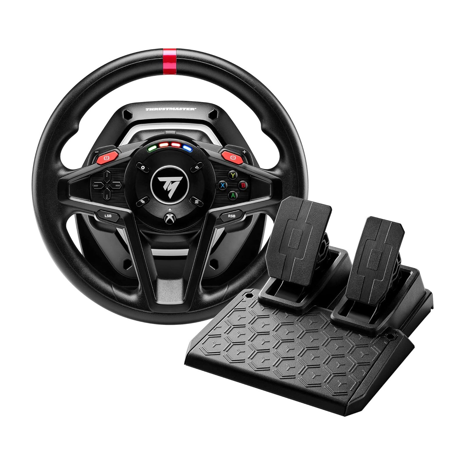 Trustmaster T128 Gaming-Lenkrad Rennlenkrad Controller Force-Feedback LEDs