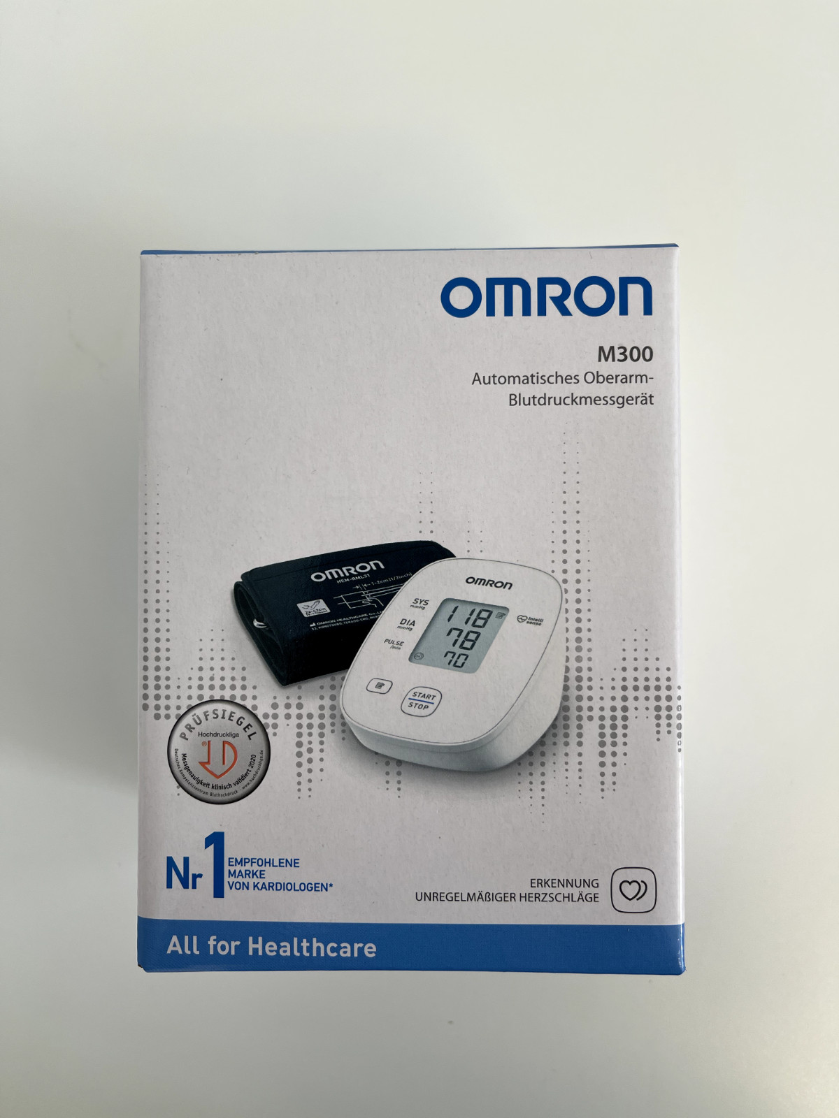 Omron M300 Digitales Oberarm Blutdruckmessgerät