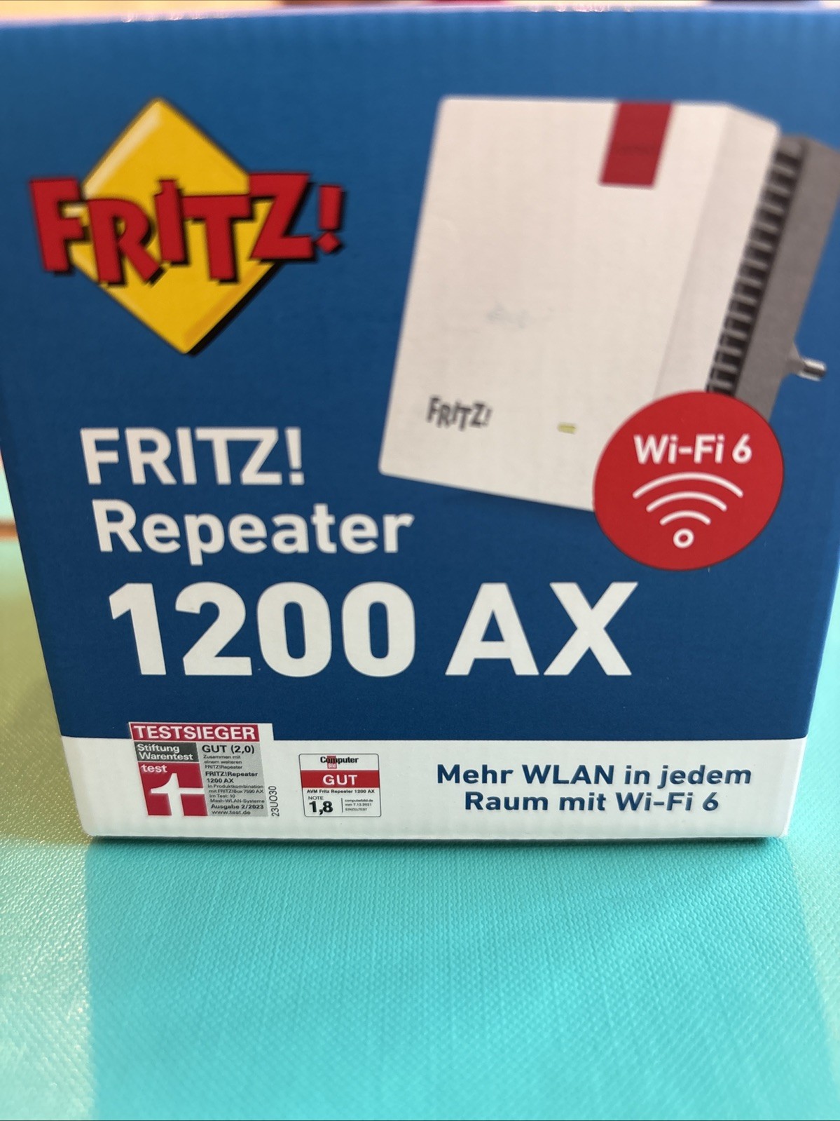 AVM FRITZ Repeater 1200 AX WLAN Repeater - Weiß