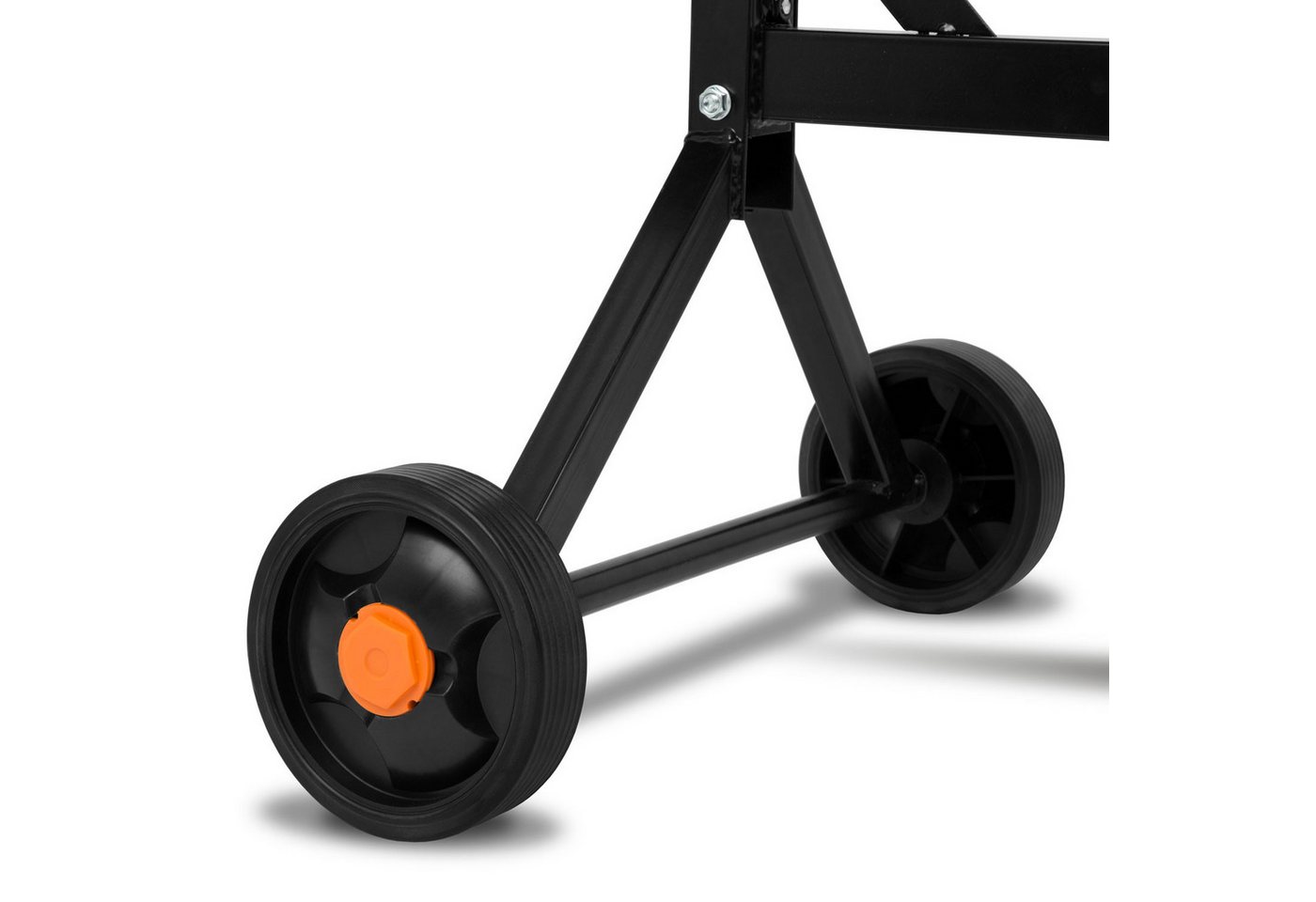 EBERTH Betonmischer 65L Elektrisch, 220W Motor, Gestell, Trommel und Zahnkranz aus Stahl, breite Fußplatte – Bild 5 von 5