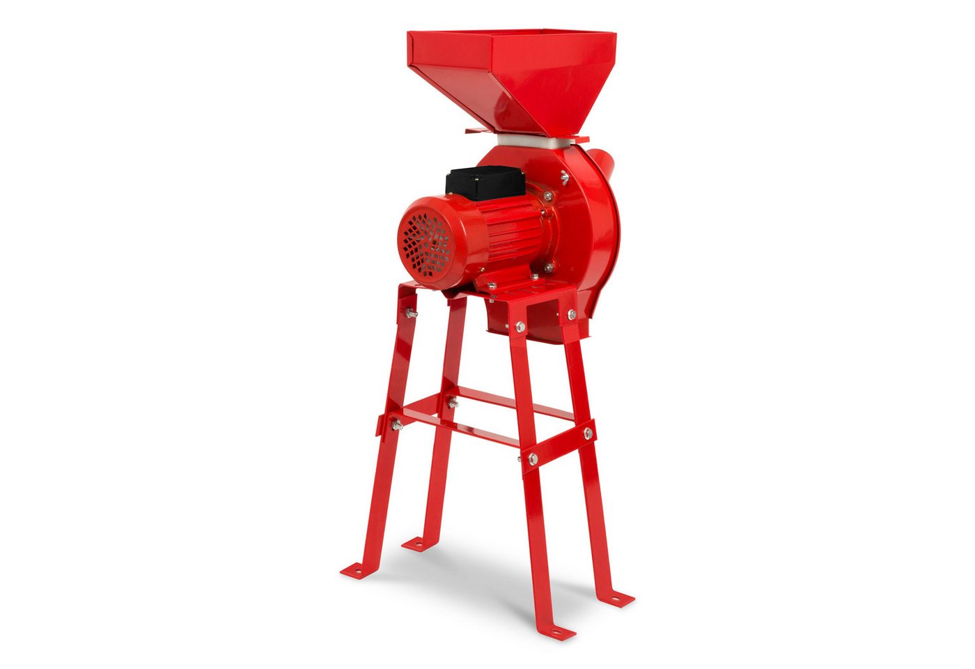 EBERTH Getreidemühle mit Untergestell Elektrisch, 1100 Watt Elektromotor, Durchsatzmenge 240 kg/h, Schrotmühle – Bild 2 von 5