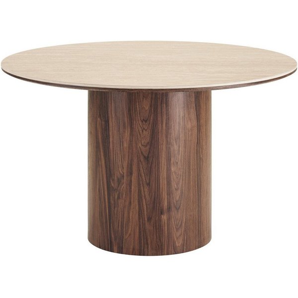 ebuy24 Esstisch Minamata Esstisch Ø120cm, Keramik-Tischplatte Trav (1-St)
