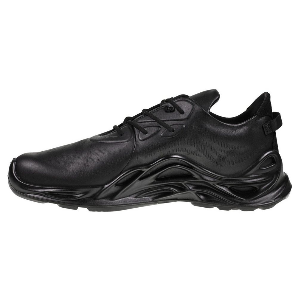 Ecco Biom Infinite Herren Halbschuhe Schnürschuhe Leder 825634 01001 Sneaker Komfort – Bild 2 von 5