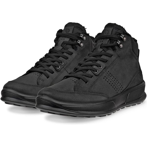 Ecco ByWay 2.0 Schnürboots, Stiefelette, High Top Sneaker mit Schaftrandpolsterung