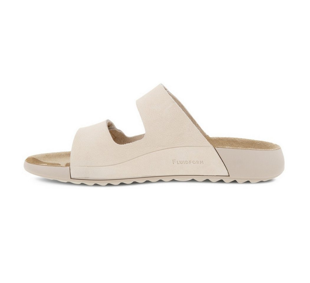 Ecco Cozmo Flat limestone Damen Sandale – Bild 2 von 5
