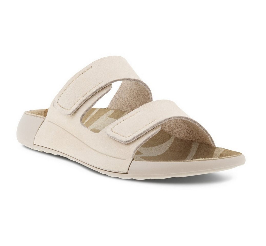 Ecco Cozmo Flat limestone Damen Sandale – Bild 3 von 5