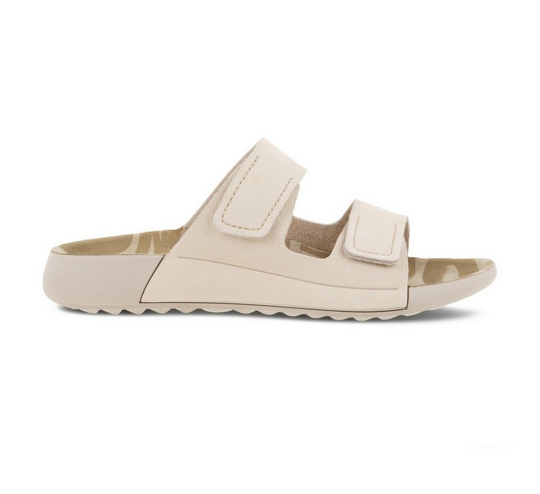 Ecco Cozmo Flat limestone Damen Sandale – Bild 4 von 5