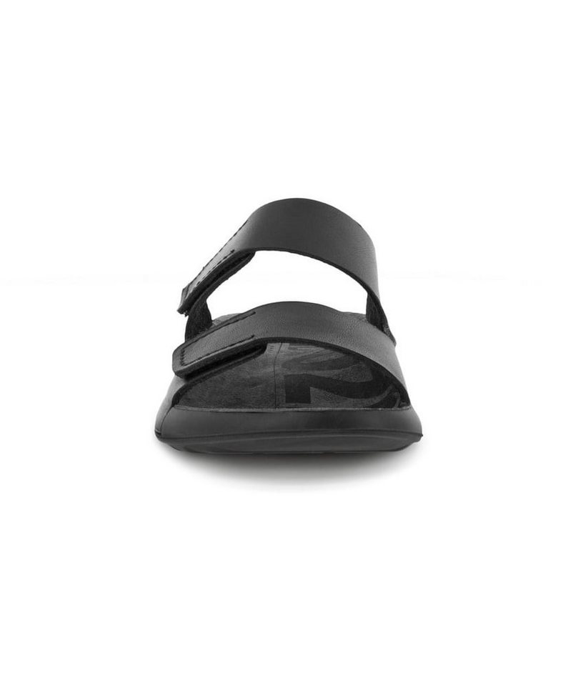 Ecco Cozmo Flat schwarz Damen Sandale – Bild 5 von 5