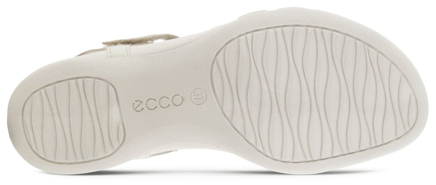 Ecco FLASH Riemchensandale, Sommerschuh, Sandalette, Klettschuh, im Metallic-Look – Bild 3 von 5