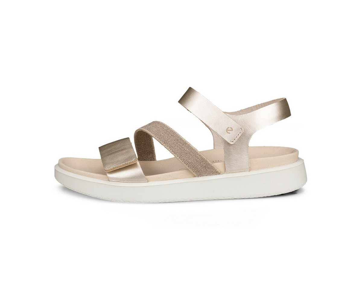 Ecco Flowt (Leder) gold Damen Sandale – Bild 2 von 3