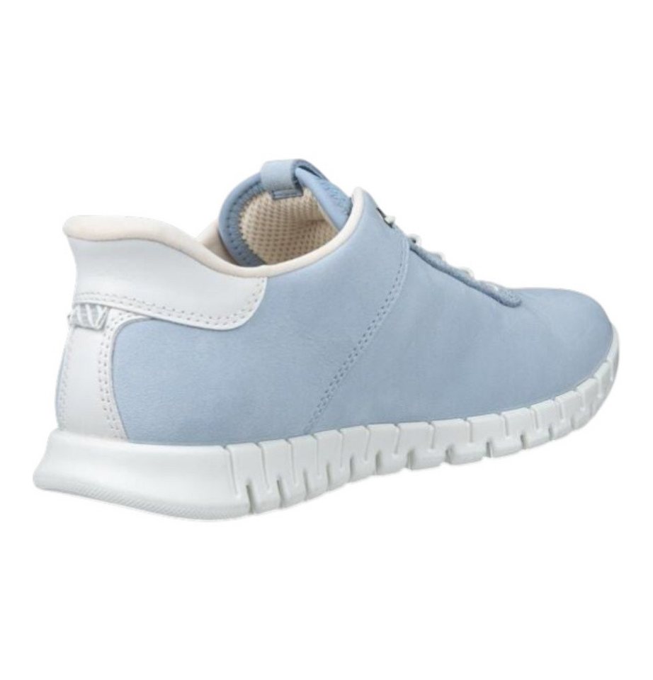 Ecco Gruuv Lite (Nubukleder) hellblau Damen Sneaker – Bild 2 von 5