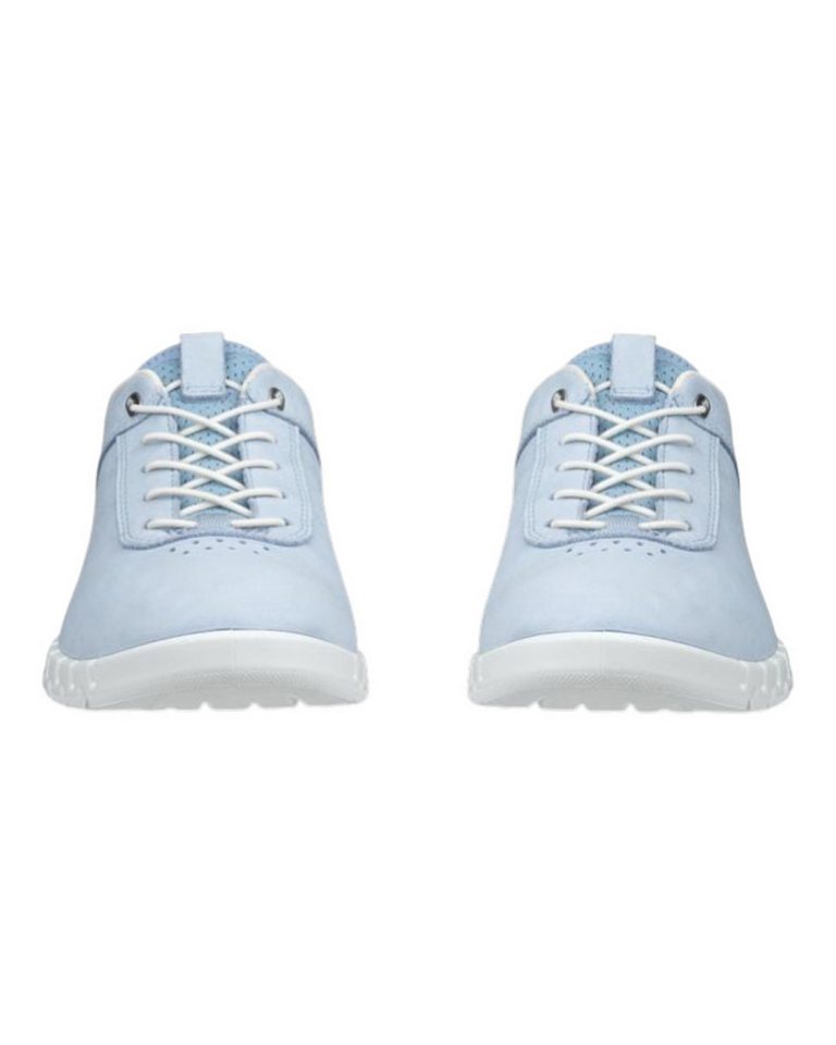 Ecco Gruuv Lite (Nubukleder) hellblau Damen Sneaker – Bild 3 von 5