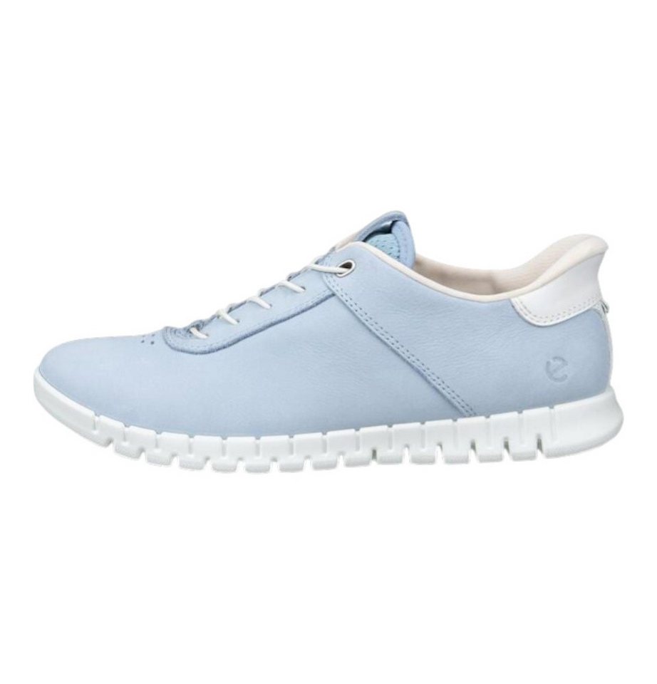 Ecco Gruuv Lite (Nubukleder) hellblau Damen Sneaker – Bild 4 von 5