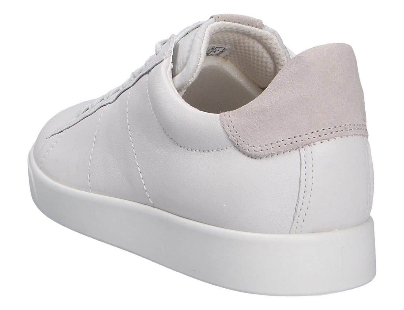 Ecco MENSCASUAL,WHITE/GRAVEL Schnürschuh – Bild 3 von 5