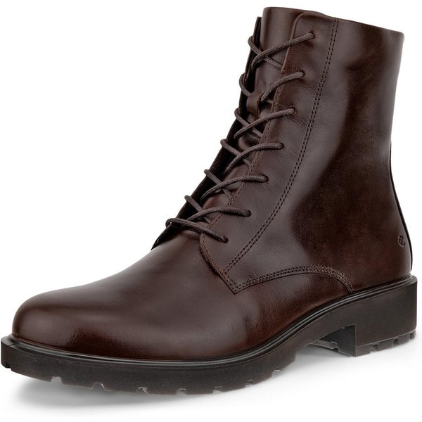 Ecco METROPOLE VIENNA Schnürstiefelette Schnürboots, Klassik-Stiefelette mit Dual-Fit-Innensohle