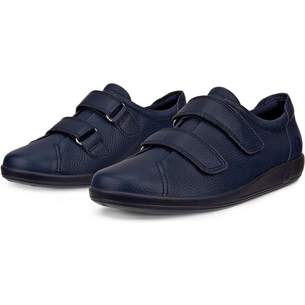 Ecco SOFT 2.0 Klettschuh Halbschuh, Freizeitschuh mit Klettverschlüssen