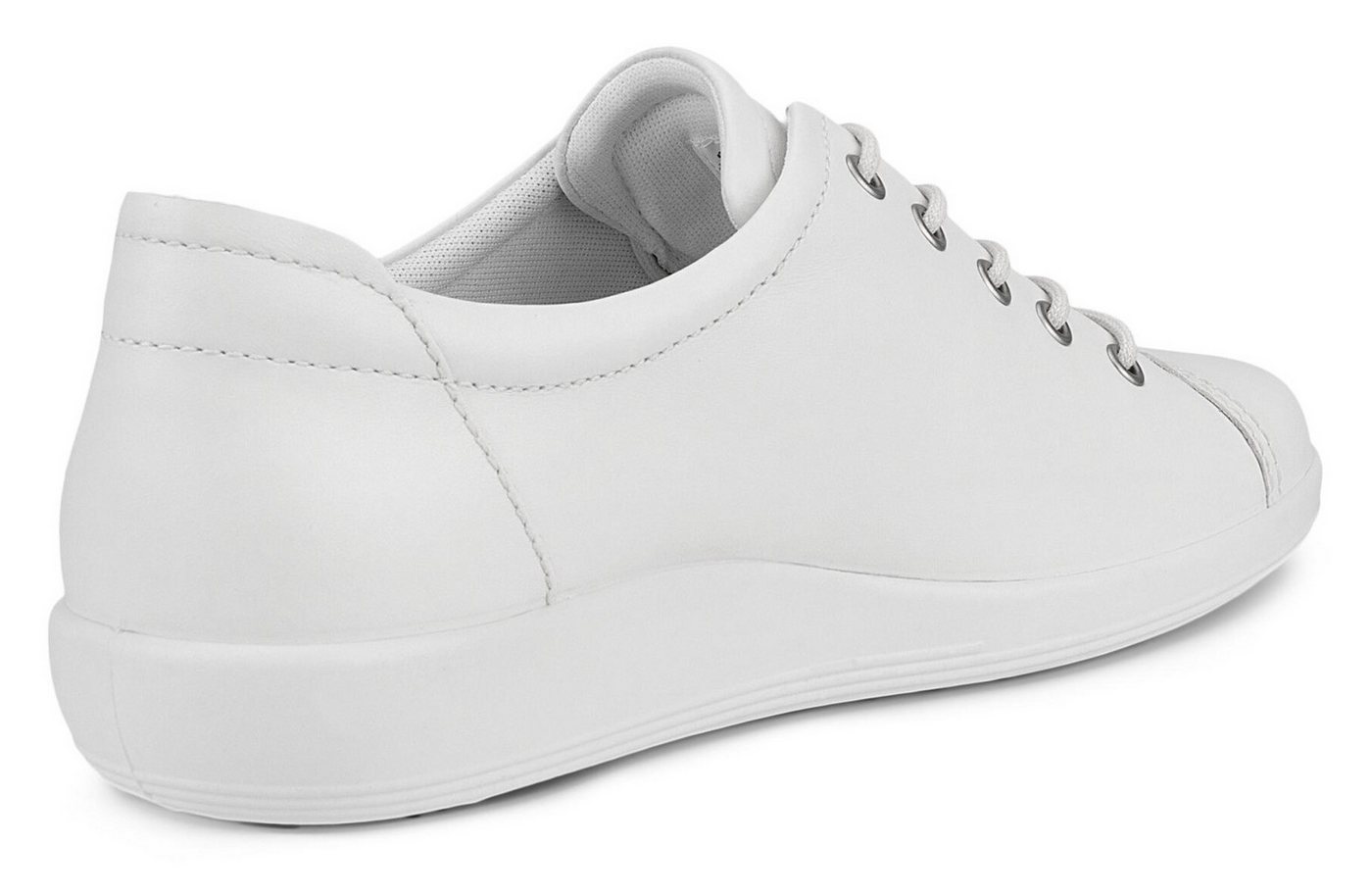 Ecco Soft 2.0 Sneaker, Freizeitschuh, Halbschuh, Schnürschuh mit Retro-Shilouette – Bild 2 von 5