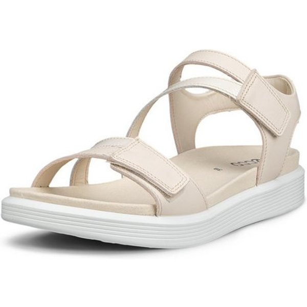 Ecco SOFT SANDAL W 3-STRAP Sandale Riemchensandale, Sommerschuh, Klettschuh mit Fußbett