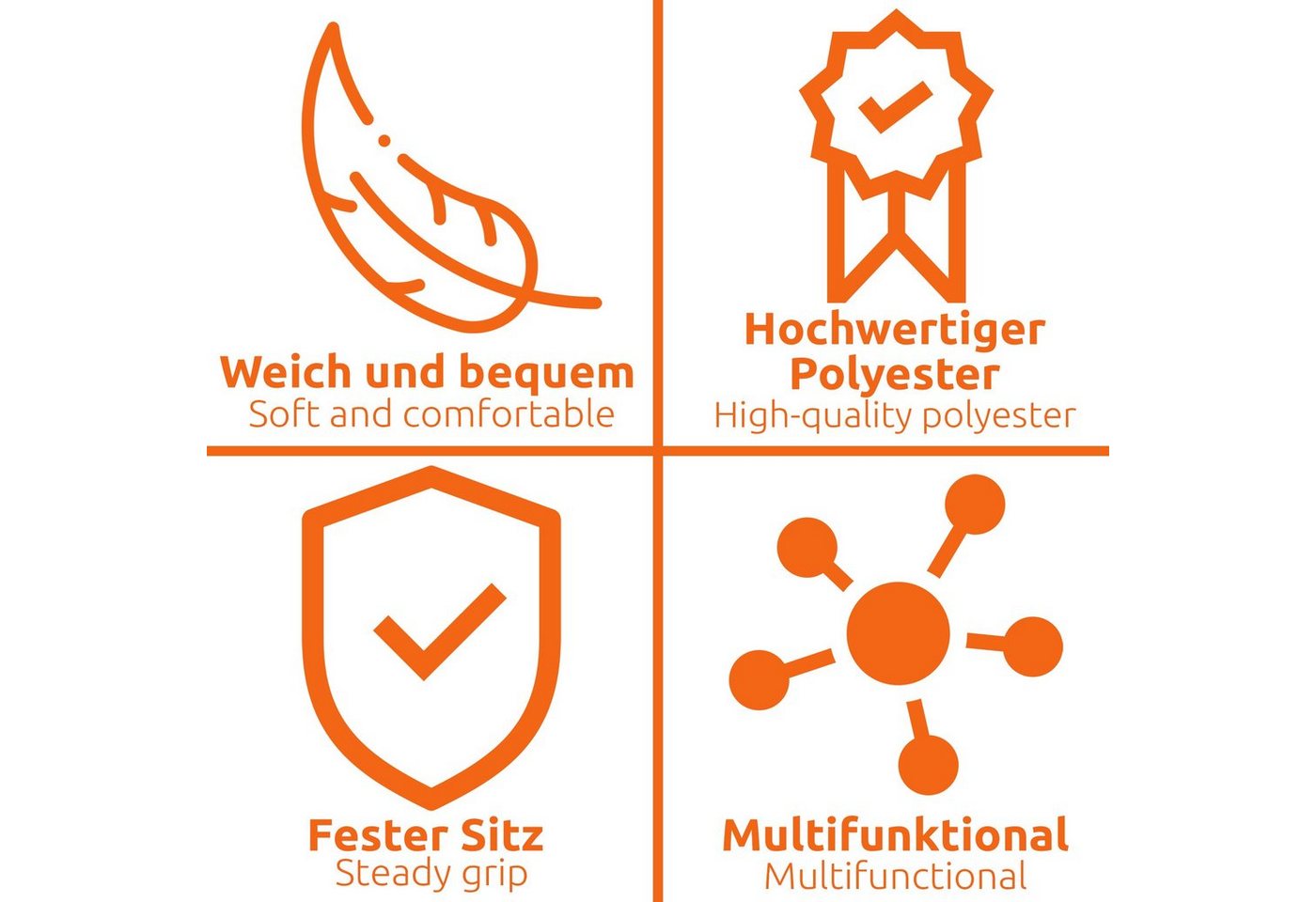 ECENCE Rücksitzorganizer 2er Set Gurt-polster Gurtschoner Sicherheitsgurt – Bild 3 von 5