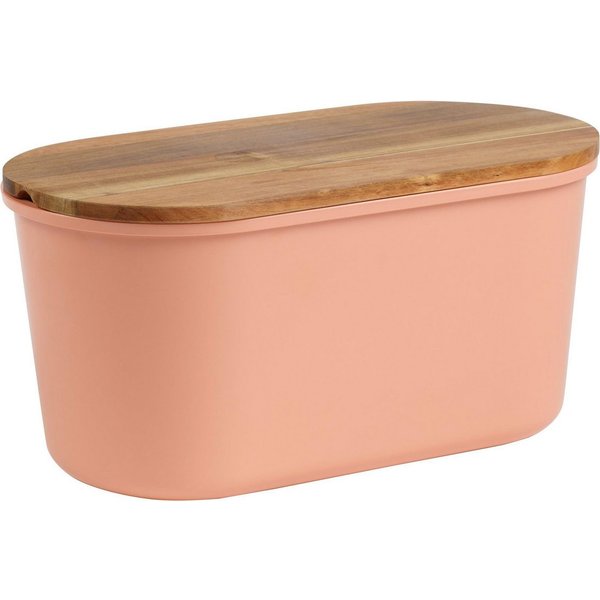 ECHTWERK Brotkasten FRESH, Massivholz, Melamin, (1-tlg), Brotaufbewahrung, Brottopf, Brotbox mit Schneidebrett, für 1 kg Brot
