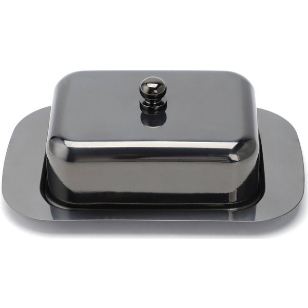 ECHTWERK Butterdose, Edelstahl 18/8, (1-tlg), Butterschale, Butterbox mit Deckel, 250 gr
