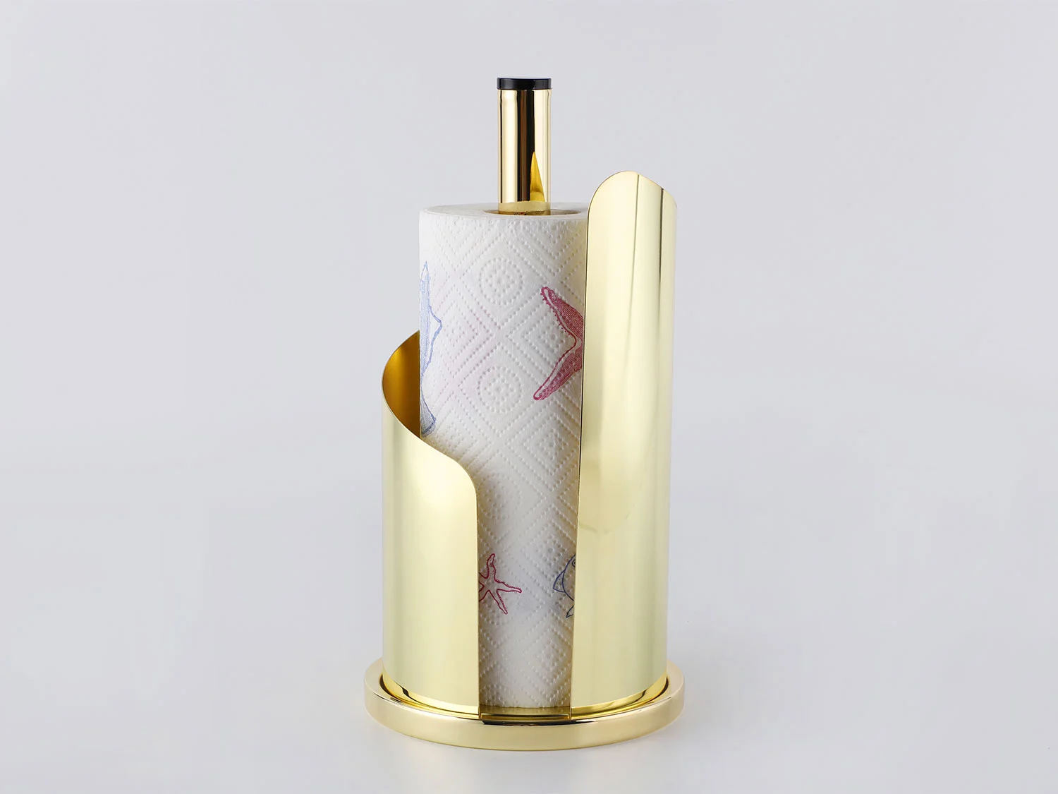 ECHTWERK Küchenhelfer aus Edelstahl (Küchenrollenhalter, Gold) – Bild 2 von 2