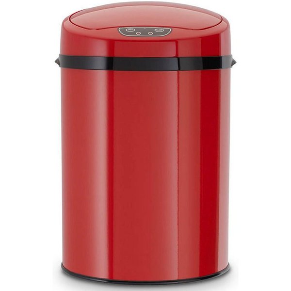 ECHTWERK Mülleimer, Abfalleimer, InfrarotBewegungssensor, Korpus Edelstahl, 9 L, Touchless