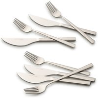ECHTWERK Pizzabesteck Set "Bari" (Silber, 8tlg)