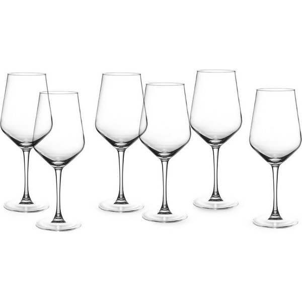 ECHTWERK Rotweinglas Weingläser-Set, ca. 620 ml, 6-tlg., Glas, aus hochwertigem Glas mit zeitlosem Design