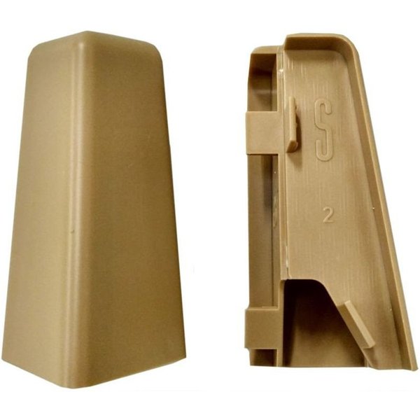 Equipped Eckprofil Equipped 1254 Außenecke Eiche 58mm