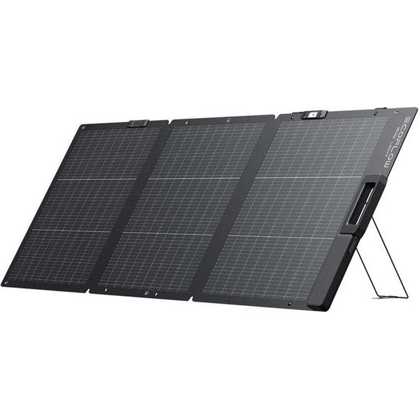Ecoflow ECOFLOW 160W Solar Panel für Delta & RIVER Serie Tragbare Powerstation Solar Panel, Für Outdoor Garten Balkon Wohnwagen Camping