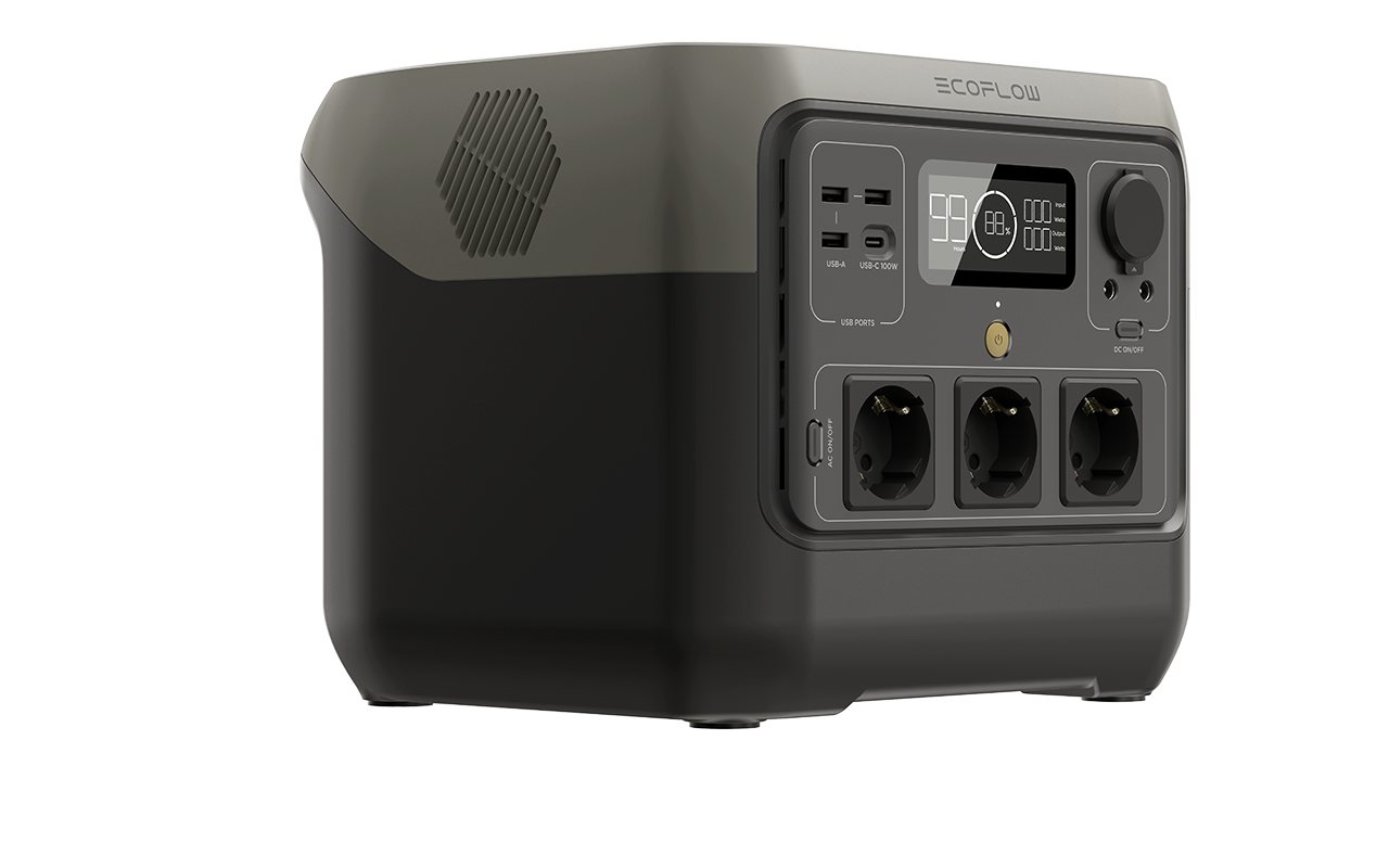 Ecoflow EcoFlow River 2 Pro 0% MwSt. Powerstation River 2 Pro, Schnellladung im X-Boost Modus – Bild 3 von 5