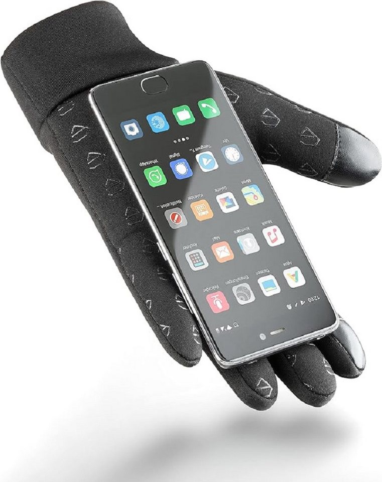 EDCO Laufhandschuhe Touchscreen Handschuhe - 1 Paar - Performance Gloves (M) – Bild 3 von 5