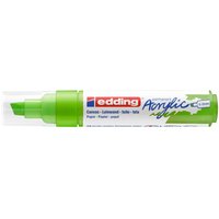 edding Acrylmarker "Acrylic 5000" Keilspitze, gelbgrün