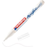 edding Acrylmarker "Acrylic 5300" Rundspitze fein, weiß