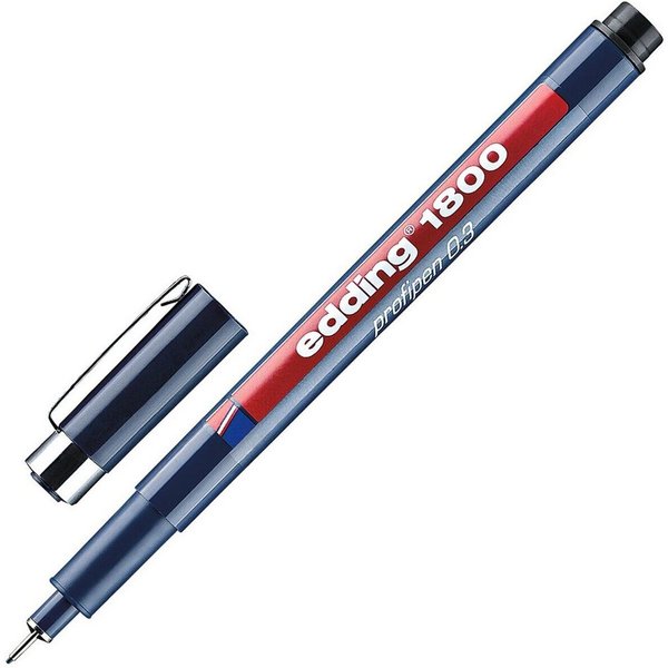 edding Fineliner 1800, Strichstärke 0,35 mm