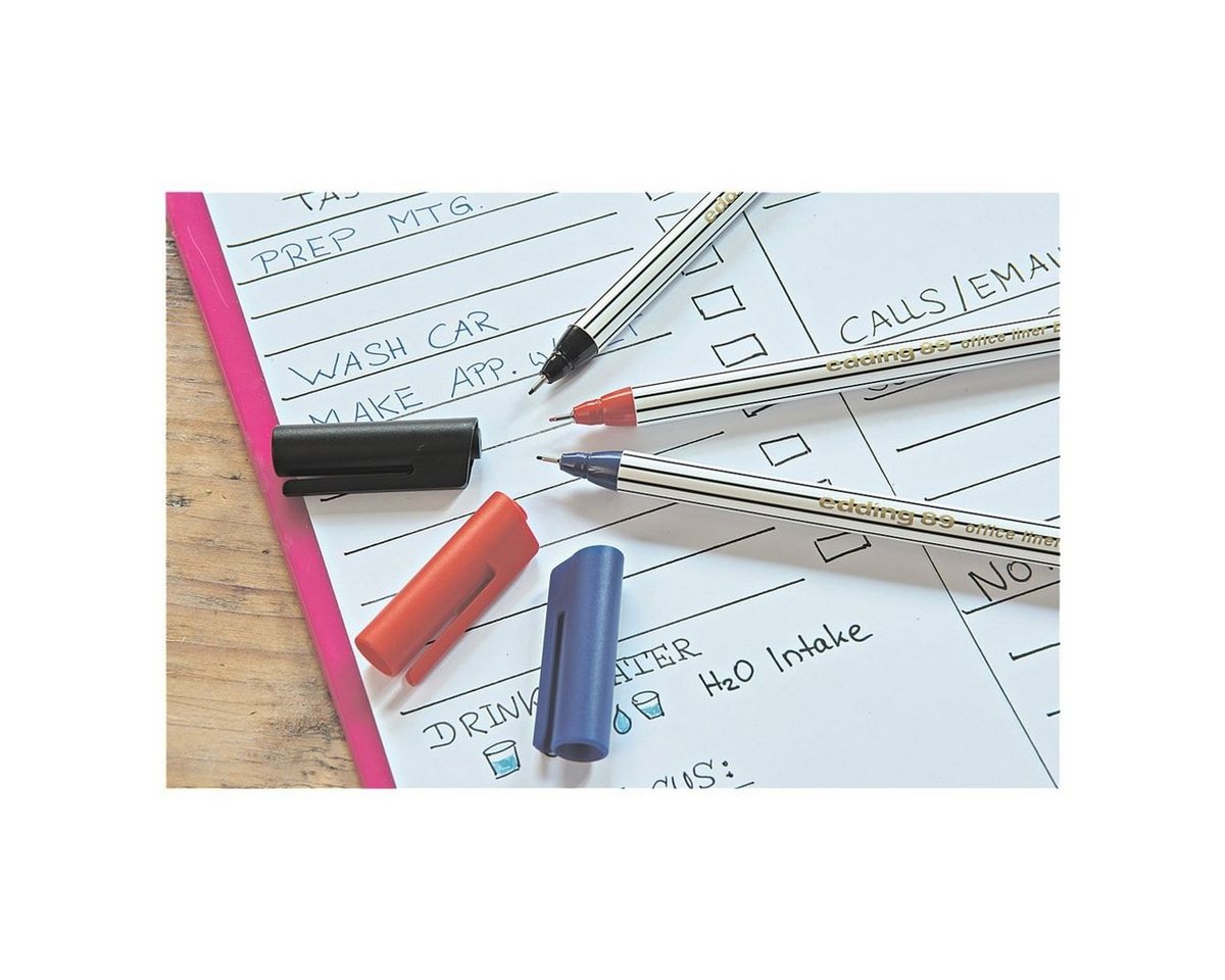 edding Fineliner 89-EF, (1-tlg), mit umsteckbarer Kappe – Bild 3 von 5